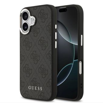 Obal Guess 4G MagSafe Apple iPhone 17 GUHMP17SP4GSSMCK čierny