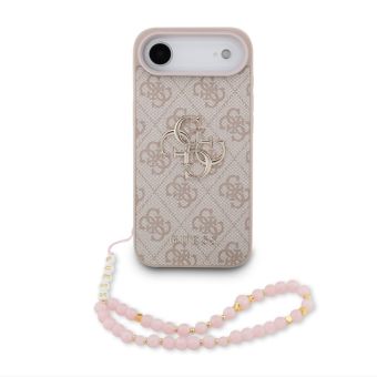 Obal Guess PU 4G Metal Logo Strap Apple iPhone Air GUHCP17MP4GMGSP ružový