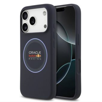 Obal Red Bull Silicone Blue Ring MagSafe Apple iPhone 17 Pro RBHMP17L24SIILVB modrý