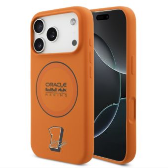 Obal Red Bull Silicone Blue Ring MagSafe Apple iPhone 17 Pro Max RBHMP17X24SIILOV oranžový