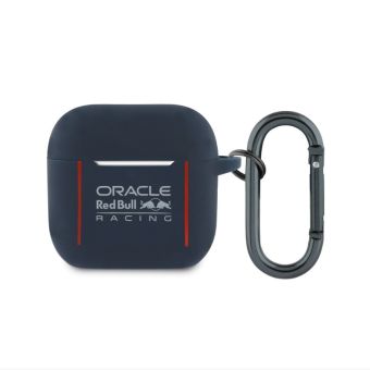 Obal Red Bull Silikón Apple AirPods 4 RBA4SIVSV modrý