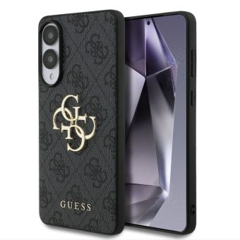 Obal Guess PU 4G Metal Logo Samsung Galaxy S25 Edge 5G S937 GUHCS25E4GMGGR sivý