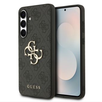 Obal Guess PU 4G Metal Logo Samsung Galaxy S25 FE 5G S731 GUHCS25FE4GMGGR sivý
