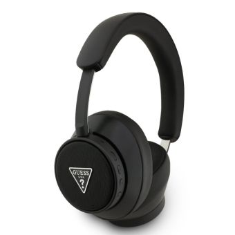 Guess PU Saffiano Triangle Logo ENC bezdrôtové slúchadlá GUBHC15PGMRTRK čierne