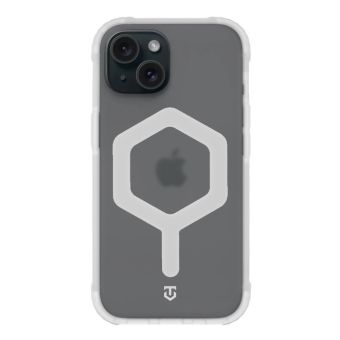 Obal Tactical MagForce Hexagon Apple iPhone 15 biely