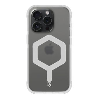 Obal Tactical MagForce Hexagon Apple iPhone 15 Pro biely