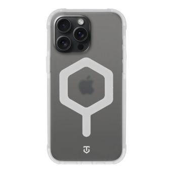 Obal Tactical MagForce Hexagon Apple iPhone 15 Pro Max biely