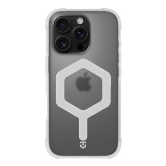 Obal Tactical MagForce Hexagon Apple iPhone 16 Pro biely