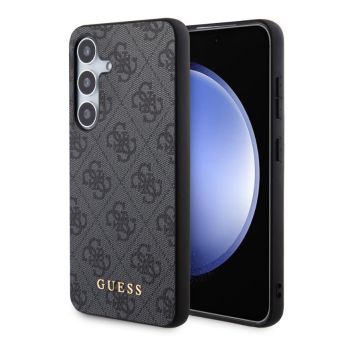 Obal Guess 4G Samsung Galaxy S24 5G S921 GUHCS24SG4GFGR čierny