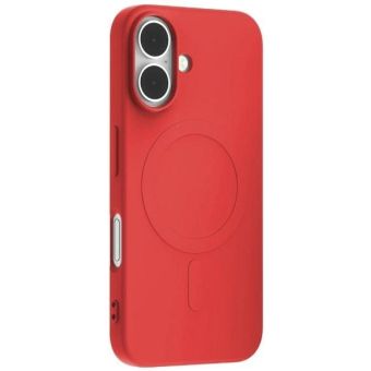 Obal Mercury SemiSilicone Magsafe Apple iPhone 16 červený