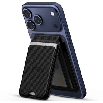 Tech-Protect MagWallet MagSafe Magnetic Carbon čierna