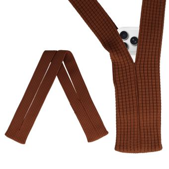 Obal Pocket Strap hnedý