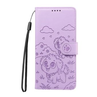 Obal Mezzo Book RFID Motorola Moto G86 5G/G86 Power 5G Pes fialový