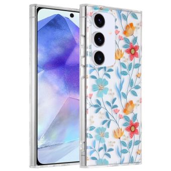 Obal IMD Pattern TPU Samsung Galaxy A55 5G A556 kvety