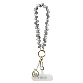 Guess Crystals 4G Charm univerzálna šnúrka na ruku GUUCMDG4CG čierna