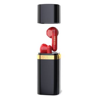 Guess Lipstick Shape TWS bezdrôtové slúchadlá GUTWST1LPSREK čierne