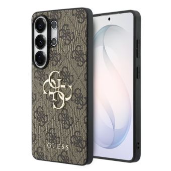 Obal Guess PU 4G Metal Logo Samsung Galaxy S26 Ultra 5G S948 GUHCS26L4GMGBR hnedý