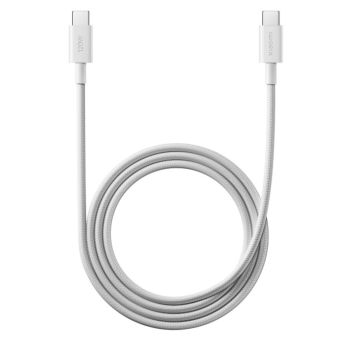 Xiaomi Original USB-C/USB-C dátový kábel 6A 1m biely