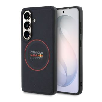 Obal Red Bull PU Leather Meshed Red Ring Magnetic Samsung Galaxy S26 5G S942 RBHMS26S24PUILVR modrý