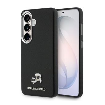 Obal Karl Lagerfeld Grained PU Leather K&CH Heads Magnetic Samsung Galaxy S26+ 5G S947 KLHMS26M6PFKCLK čierny