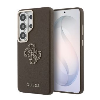 Obal Guess Grained Big 4G Metal Logo Samsung Galaxy S26 Ultra 5G S948 GUHCS26L5PS4RGGW hnedý