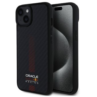 Obal Red Bull Carbon Powerbar MagSafe Apple iPhone 14 RBHMP14S24CFGSMK čierny