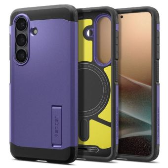 Obal Spigen Tough Armor Mag MagSafe Samsung Galaxy S26+ 5G S947 fialový