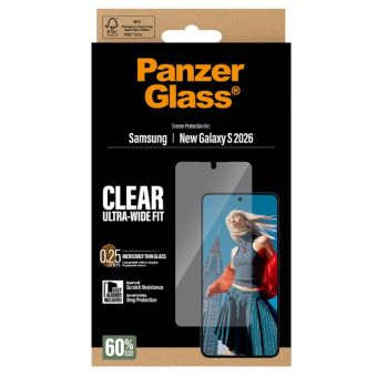 PanzerGlass - Tvrdené sklo UWF s aplikátorom pre Samsung Galaxy S26 5G S942, číre