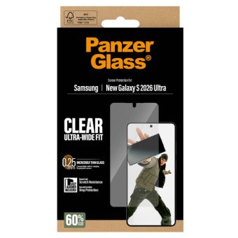 PanzerGlass - Tvrdené sklo UWF s aplikátorom pre Samsung Galaxy S26 Ultra 5G S948, číre