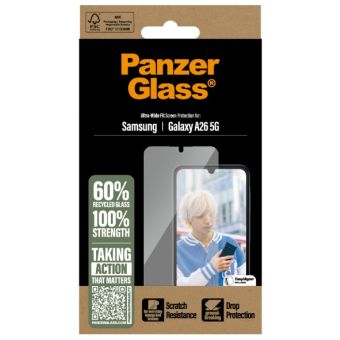 PanzerGlass - Tvrdené sklo UWF pre Samsung Galaxy A26 5G A266, číre