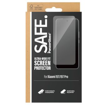 SAFE - Tvrdené sklo UWF pre Xiaomi 15T/15T Pro, čierne