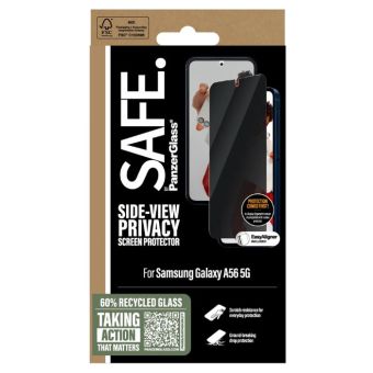 SAFE - Tvrdené sklo UWF Privacy pre Samsung Galaxy A56 5G A566, čierne