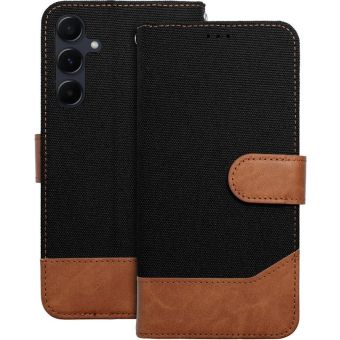 Obal JEANS Book Samsung Galaxy A56 5G A566 čierny