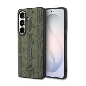 Obal Lacoste PVC Blend Monogram Magnetic Samsung Galaxy S26 5G S942 LCHMS26SPBSB hnedý