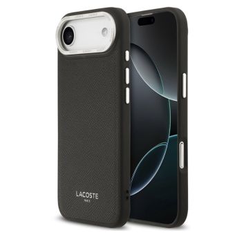 Obal Lacoste PU Leather Champs Elysees MagSafe Apple iPhone Air LCHMP17MPCESK čierny