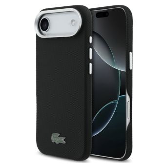 Obal Lacoste Iconic Petit Pique Metal Logo MagSafe Apple iPhone Air LCFCMP17MPLAK čierny