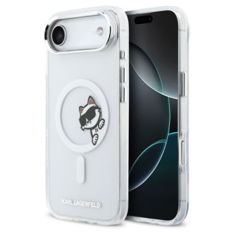 Obal Karl Lagerfeld IML Choupette Peekaboo MagSafe Apple iPhone Air KLHMP17M6HCPSCT transparentný