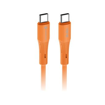 Forcell F-Energy C347 QC4.0 PD 5A 100W USB-C/USB-C oranžový