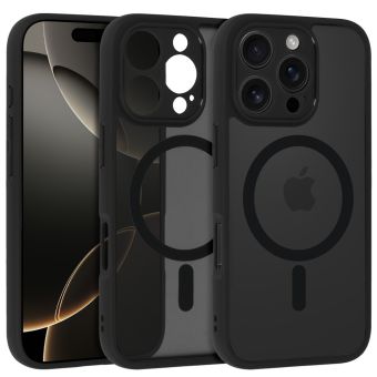 Obal Full Matte Mag Cover MagSafe Apple iPhone 17 čierny