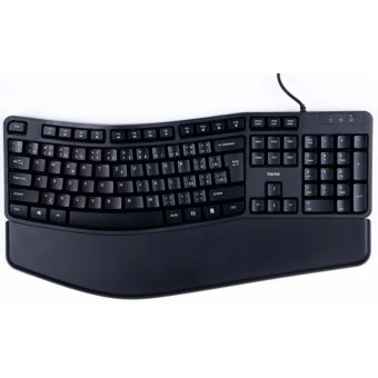 Hama ergonomická klávesnica EKC-400, odnímateľná podložka pod zápästie