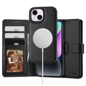 Obal Tech-Protect Wallet MagSafe 2v1 Apple iPhone 15 čierny