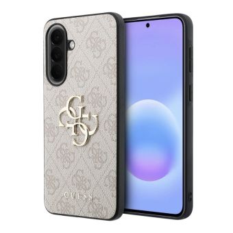 Obal Guess PU 4G Metal Logo Samsung Galaxy A57 5G A576 GUHCSA574GMGPI ružový