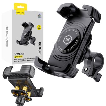 Blavec BV-04 Velo antivibračný držiak čierny (motocykel, bicykel)