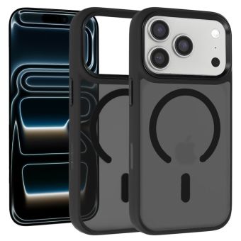 Obal Liavec Cloudy MagSafe Apple iPhone 17 Pro Max čierny