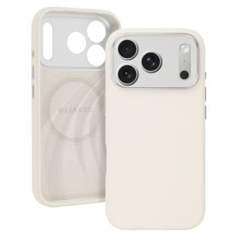 Obal Liavec Silk Shield MagSafe Apple iPhone 17 Pro Max béžový