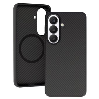 Obal Liavec Carbon Core MagSafe Samsung Galaxy S26+ 5G S947 čierny