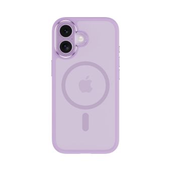 Obal Benks Magnetic Mist Metal Frame Apple iPhone 17 fialový (gombík na kameru)