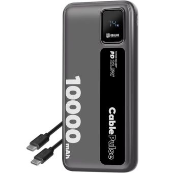 OBAL:ME CablePulse Powerbanka 10000mAh 22,5W čierna