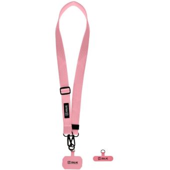 OBAL:ME NeckTag Ribbon popruh na telefón ružový