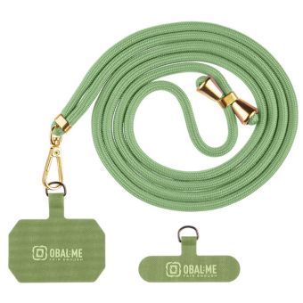 OBAL:ME NeckTag Allure šnúrka na telefón zelená